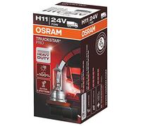 TRUCKSTAR PRO H11 de OSRAM, lámpara para faros halógena, 64216TSP, vehículo industrial de 24 V, estuche (1 unidad)