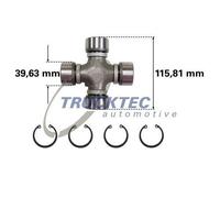 TRUCKTEC AUTOMOTIVE 03.34.013 Flector de transmisión para VOLVO F12 para IVECO M