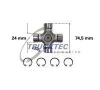 TRUCKTEC AUTOMOTIVE Eje De Cardán Lateral Para Mercedes-Benz Vito Bus