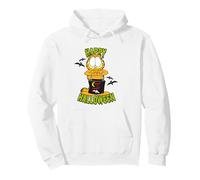 Truco clásico de Garfield para Halloween, Divertido y Divertido para Amigos con Zombis Sudadera con Capucha