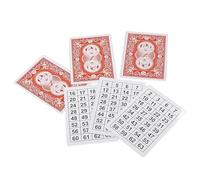 Truco de cartas de números misteriosos, mazo mágico basado en matemáticas para el aprendizaje de los niños y juegos interactivos de predicción, accesorio de papel de 6,3 x 8,8 cm