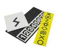 Truco de magia, accesorios mágicos - Gadgets de primer plano con símbolos gráficos | Accesorio de ilusión callejera y mentalismo, trucos increíbles para el carnaval y el de abril, trucos