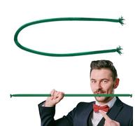 Truco de magia de cuerda rígida, truco de ilusión de escenario y primer plano, accesorio de cuerda de comedia que va de suave a rígido para magos principiantes, fácil de realizar