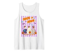 Truco o Honk Patos espeluznantes Diversión de Halloween Camiseta sin Mangas
