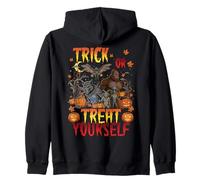 Truco o trato a ti mismo Truco o trato monstruos críptidos Sudadera con Capucha