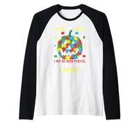 Truco o Trato I My Be Non Verbal But I Still Like Candy Camiseta Manga Raglan