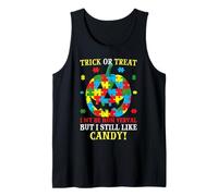 Truco o Trato I My Be Non Verbal But I Still Like Candy Camiseta sin Mangas