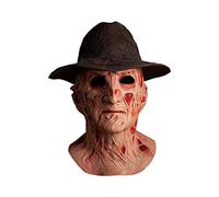 Truco Oro Treat Studios La Pesadilla de Freddy Máscara de látex Deluxe con Sombrero Freddy Krueger