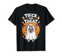 Truco para Tratar Divertido Cachorro Amante - Perro Fantasma Halloween Camiseta
