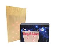 Trucos de magia con luz de los dedos - para magos Bolsa de maquillaje de magia - Juguetes clásicos únicos de magia ligera para reuniones familiares Luz que aparece que transporta sin esfuerzo y