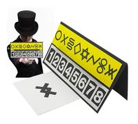 Trucos de magia para adultos, Roba - Objetos de escena para símbolos gráficos - Accesorio para ilusión callejera y mentalismo, trucos fantásticos para carnaval y peces de abril Trucos de fiesta