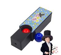 Trucos de magia para adultos y principiantes. Accesorios de caja mágica intercambiables, trucos de magia con bolas rojas a azules, trucos de magia para primeros planos, kit de magia para adultos y