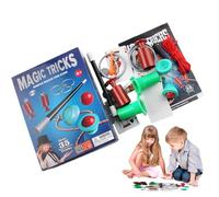 Trucos de Magia para Niños - Broma de Mago | Kit de Trucos de Magia,para Aprendizaje Educativo Entretenimiento de Cumpleaños Navidad Vacaciones Niños y Niñas