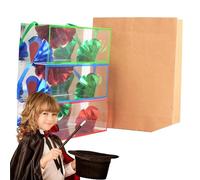 Trucos de Magia para niños | de Papel mágico aparece Flower Box | Sorprenda a Sus espectadores, Trucos de Magia Escenario Comedia callejera Accesorios mágicos para Principiantes mágicos