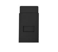 Trucos mágicos de sobres para adultos, la factura real parece desaparecer cambio de nota, accesorios mágicos de rendimiento de primer plano (negro)