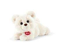 Trudi Bebe Oso Teo Blanco Regalo de Peluche para Navidad, cumpleaños y San Valentín. Oso de Peluche | 19x16x23cm Taglia S | Teddy Bears, Osos clásicos | Modello 25630