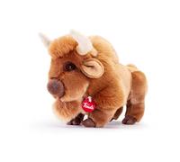 Trudi Bison Rocky Peluche de Animales de Granja, Regalo de cumpleaños o Navidad | 29x17x25cm Medida M | Clásicos de la Granja | Modelo 69473