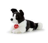 Trudi Border Collie Scott Peluche de Perro, cumpleaños. | 12x18x25cm Talla S | Perros de Peluche clásicos | Modelo TUDN7000