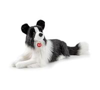 Trudi Border Collie Scott Peluche de Perro, cumpleaños. | 22x33x55cm Talla XL | Perros de Peluche clásicos | Modelo TUDN9000