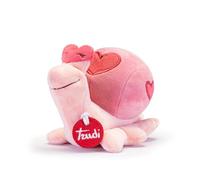 Trudi Caracol Trudino Peluche corazón con dedicatoria, Regalo de San Valentín | 16x32x20cm Taglia M | Celebration Valentine | Modello 52242