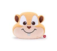 Trudi Cojín de Castor Almohadas Decorativas de Felpa con decoración de Animales, Regalo de cumpleaños. | 34x37x9cm tamaño M | Pillows | Modelo 28095