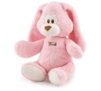 Trudi Conejo Cremino Rosa Peluches y Doudou para recién Nacidos. Ositos de Peluche para niños. Regalo Primer Mes recién Nacido | 26x36x14cm Medida M | Baby Cremino | modèlo 18129