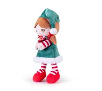 Trudi Duende Lela Temas de Navidad de Peluche, Elfos de Navidad | 10x18x5cm Medida XXS | Xmas | Modelo 29360