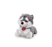 Trudi Fluffy Husky Juego de Peluche. Regalo de cumpleaños y Navidad. | 17x19x18cm | S | Fluffies | Modelo 29047