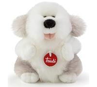 Trudi Fluffy Perro Juego de Peluche. Regalo de cumpleaños y Navidad. | 16x20x14cm | S | Fluffies | Modelo TUDH0000