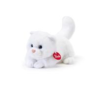 Trudi Peluche gatito Brad blanco – Modelo 21044 – 16x19x22 cm (Medida S)
