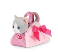 Trudi Gato Pink Fashion Bag M | Peluches Decorativos Juegos Idea de Regalo | XS cm Medida 15x20x11 | Fashion Pets | Modelo 56081