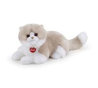 Trudi Gatto Giada Gatto Peluche gioco, Regalo di Natale e Compleanno, riproduzione realistica | 20x20x47cm Taglia M | Classici Gatti Peluche | Modello 21037
