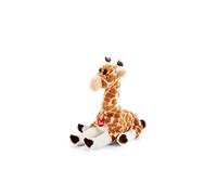 Trudi Giraffa Geltrude Giraffa Mascotte Peluche, Regalo di Natale e Compleanno. | 24x30x34cm Taglia M | Animali Esotici Tropicali | Modello 27140
