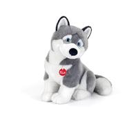 Trudi Husky Marcus Peluche de Perro, cumpleaños. | 21x34x31cm Talla L | Perros de Peluche clásicos | Modelo 22273