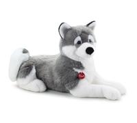 Trudi Husky Marcus Peluche de Perro, cumpleaños. | 32x40x72cm Talla XXL | Perros de Peluche clásicos | Modelo 22276