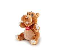 Trudi Ippopotamo Filippo Ippopotamo Mascotte Peluche, Regalo di Natale e Compleanno. | 16x23x15cm Taglia S | Animali Esotici Tropicali | Modello TUDO6000
