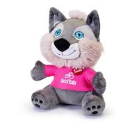 Trudi Lobo Wolfie Peluche con Camiseta y Etiqueta | 14 x 30 x 22 cm Talla M | Mascotte Giro d'Italia 2026 | Modelo 69285