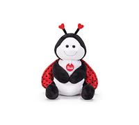 Trudi Mariquita Corazones Regalo de Felpa de la Suerte Adecuado para Cualquier ocasión. | 16x32x20cm Taglia M | Celebration | Modello 29830