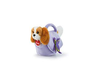 Trudi Perro monedero mariposa lila Animales de peluche en Fashion Bag transportable. Idea de regalo de moda | 11x18x26cm taglia XS Fashion Pets | modelo 29717