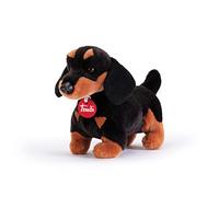 Trudi Perro Salchicha Leo Peluche de Perro, cumpleaños. | 11x19x25cm Talla S | Perros de Peluche clásicos | Modelo 22336