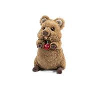Trudi Quokka Arturo Mascota de Peluche, cumpleaños. | 18x30x18cm Medida M | Animales exóticos Tropicales | Modelo 27145