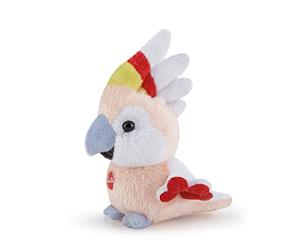 Trudi , Sweet Collection - Parrot: Miniature Collectible Plush Parrot, Christmas, Baby Shower, Birthday or Christening Gift for Kids, Plush Toys, Suitable from Birth