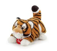Trudi Tigre Bruce Tigre Mascotte Peluche, Regalo di Natale e Compleanno. | 18x14x19cm Taglia S | Animali Esotici Tropicali | Modello 27136