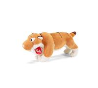 Trudi Tigre Dientes de Sable Dinosaurios de Peluche, Regalo para cumpleaños y Navidad | 19X10X7cm Medida XS | Animales prehistóricos | Modelo 51185