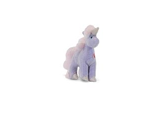 Trudi Unicornio púrpura Sweet Collection Peluche de Unicornio arcoíris, Regalo de cumpleaños para niños | 10x10x4cm tamaño XXS | Fantasy Unicorn Collection | Modelo 55919