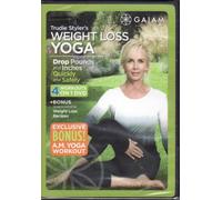 Trudie Styler's Weight Loss Yoga DVD -Gaiam - 4 Workouts on 1 DVD