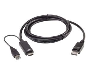 True 4K 1.8M HDMI to DisplayPort Cable