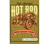 True American Hot Rod Word Search Puzzle: 50 Word Search Puzzle Box with Classic Hot Rods for relaxation