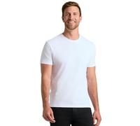 True Classic Camiseta de Manga Corta con Cuello Redondo para Hombre, 1 Unidad - Blanco, S