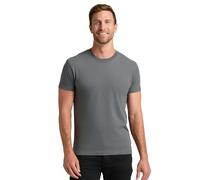 True Classic Camiseta de Manga Corta con Cuello Redondo para Hombre, 1 Unidad - Carbón, XL